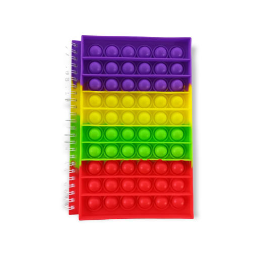 Picture of POP IT NOTEBOOK A5 RAINBOW